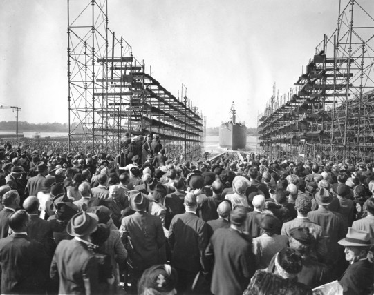 Wilmington NC shipyard in WWII